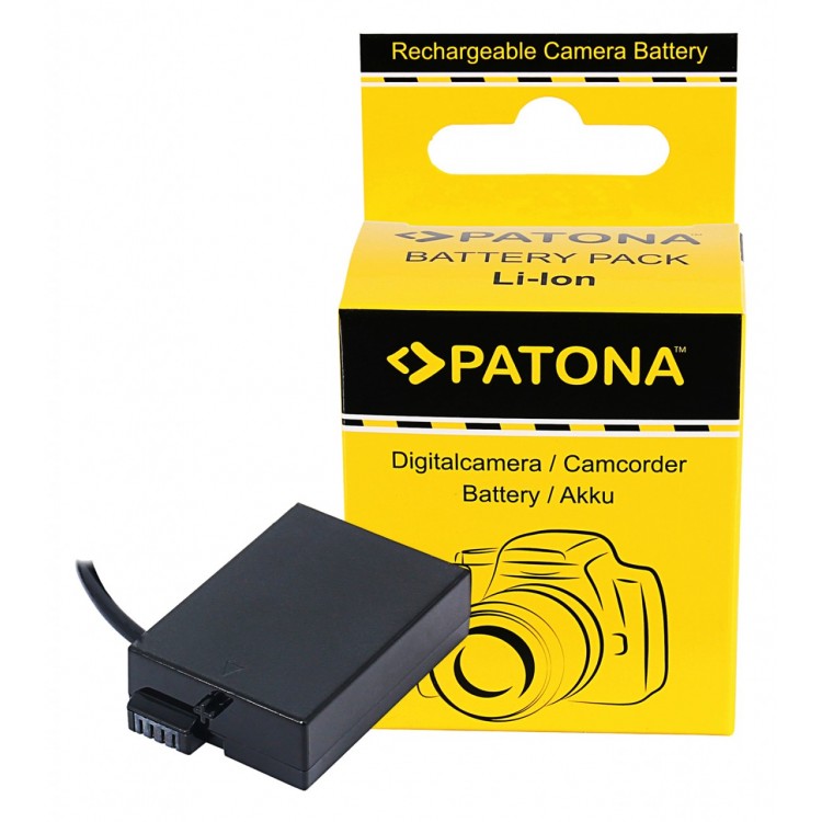 PATONA D-TAP Input Battery Adapter for Canon LP-E8 LPE8 EOS 550D EOS 600D EOS 550-D EOS 600-D