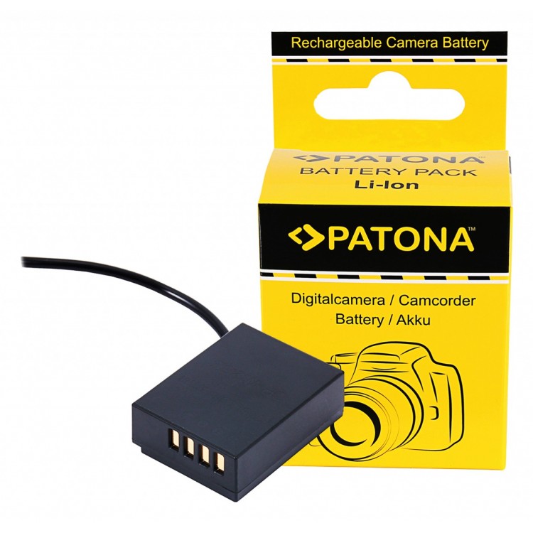 PATONA D-TAP Input Battery Adapter for Fuji X-T3 VPB-XT3 NP-W126S HS33 EXR Fujifilm Finepix -Pro 1 HS30