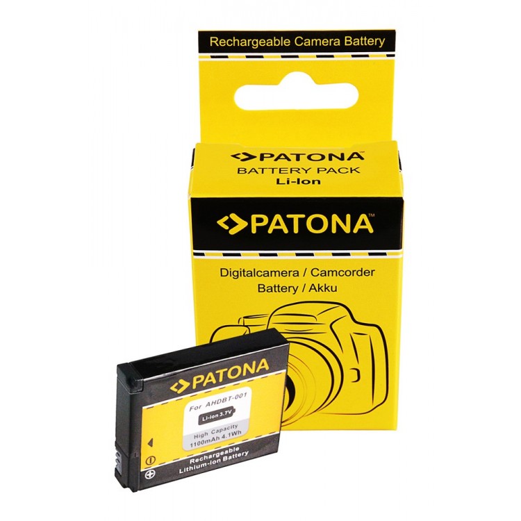 PATONA battery for GoPro Hero ABPAK-001 AHDBT-001 GoPro HD Hero 960