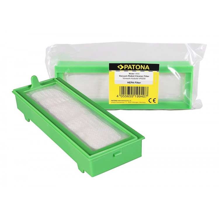 PATONA Hepa active filter system f. Vorwerk Kobold VR200