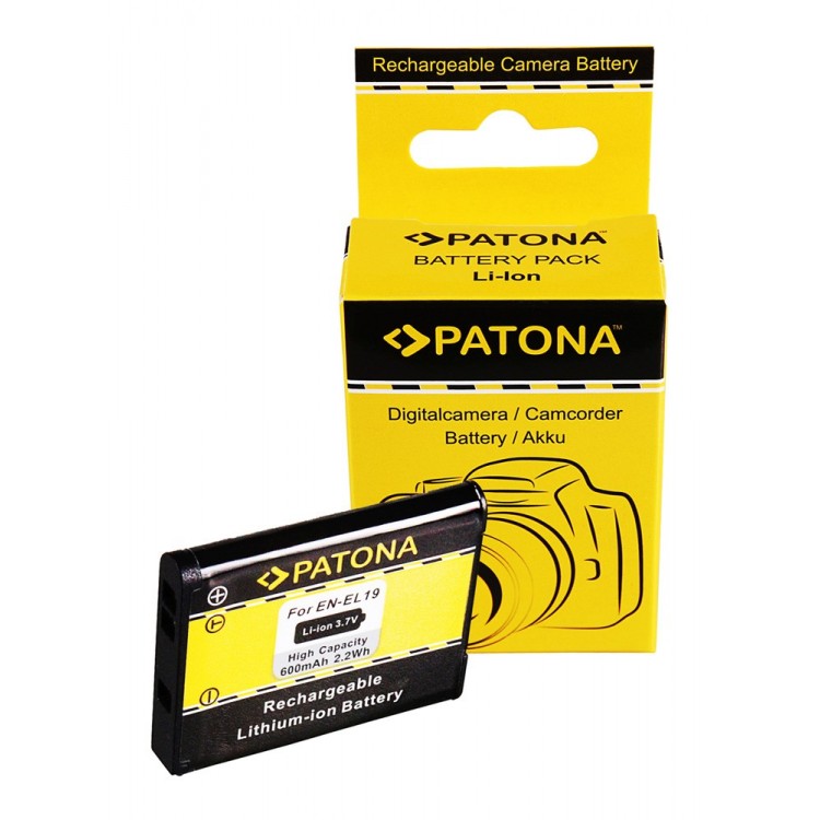 Battery for Nikon CoolPix S4100 S3100 S2500 EN-EL19 EN-EL19