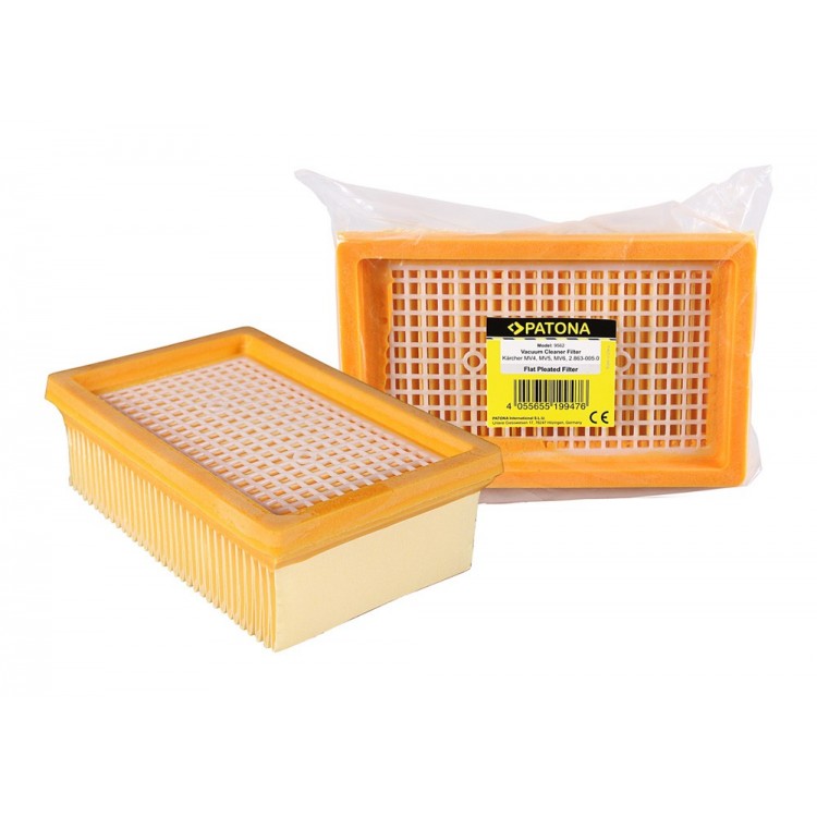 PATONA flat pleated filter f. Kärcher MV4 MV5 MV6 2.863-005.0