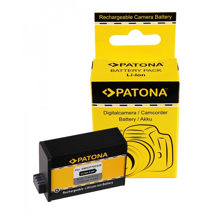 PATONA Battery f. Garmin Virb 360 VIRB360 GMICP702335