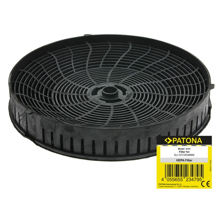 Φίλτρο ΕΝΕΡΓΟΥ ΑΝΘΡΑΚΑ συμβατό για Elica CFC0038668 CFC0140343 4055171138 PATONA