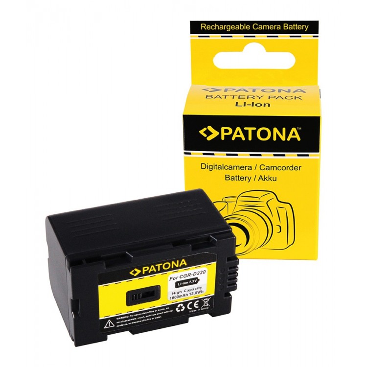 Battery for PANASONIC CGR-D220 CGR-D16 NV-Serie